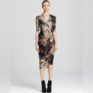 HELMUT LANG Drift Drape Dress Size M